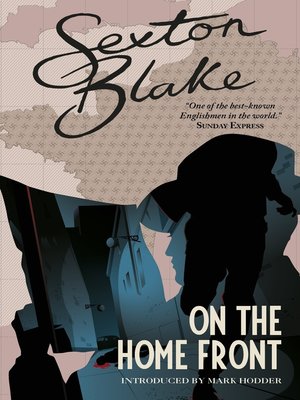 cover image of Sexton Blake on the Home Front